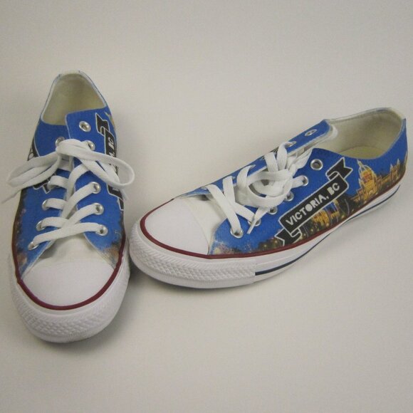 Converse " Victoria BC " All Star Shoes Womens SZ 9 , Mens SZ 7 - Picture 1 of 16